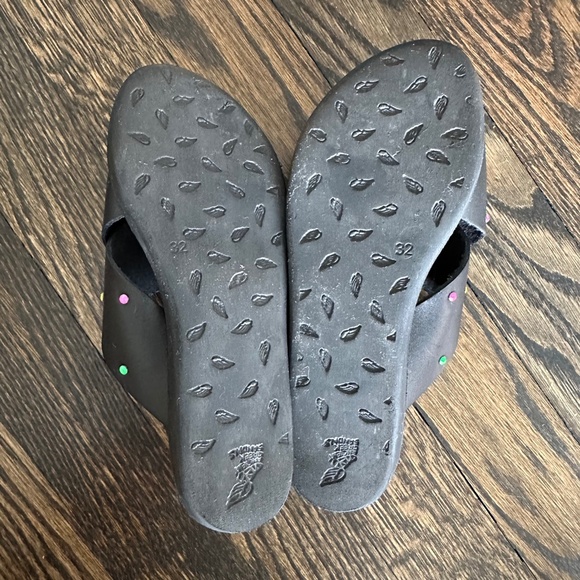 ANCIENT GREEK SANDALS Girls Little Thais Soft with Swarovski 32 EU / 1 US w/ BOX - Picture 6 of 9